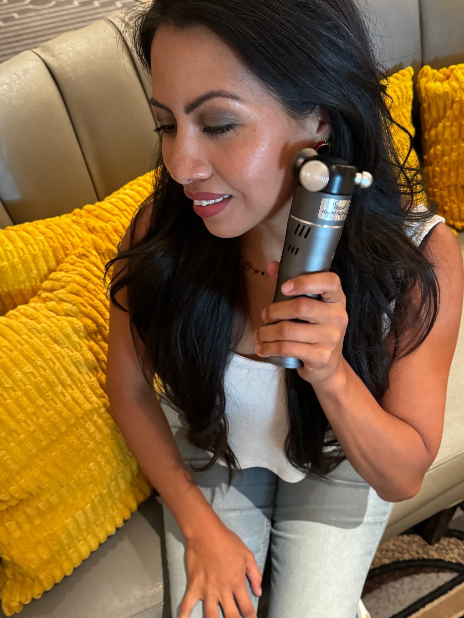 Rapid Release Traveler The Rapid Release® Traveler is a consumer technology that fits conveniently in your purse, pocket or gym bag, so you can apply vibration therapy whenever and wherever you need relief.